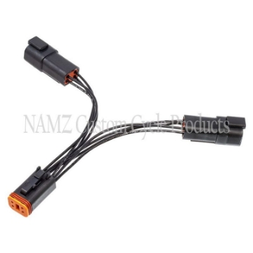 Picture of NAMZ 94-11 V-Twin Touring & Trike Models Plug-N-Play Power Port Y-Adapter