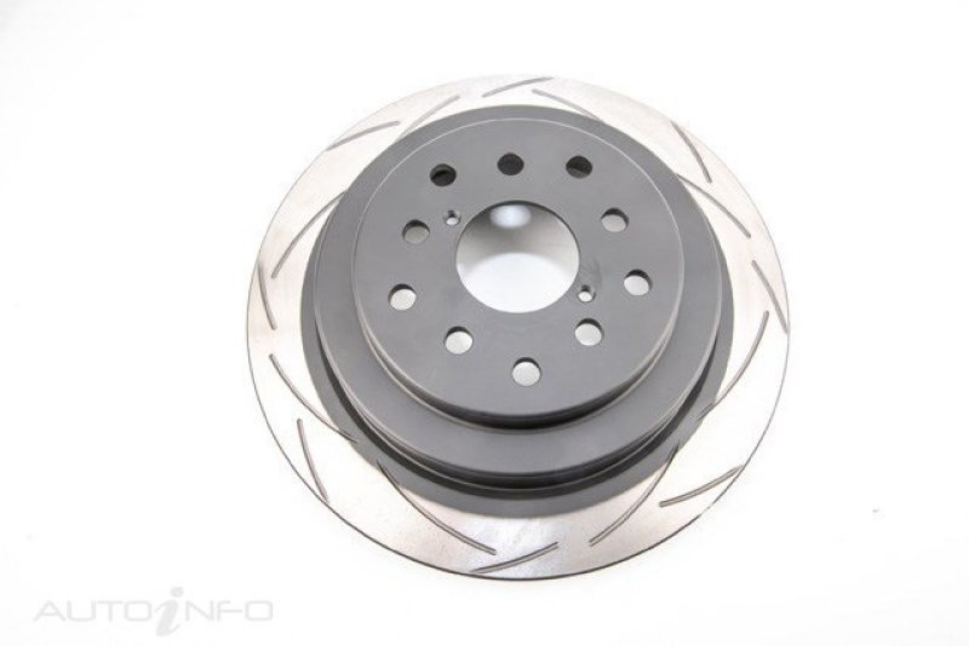 Picture of DBA 01-07 Subaru WRX STI 10 Hole Rear Street Series T2 Slotted Rotor