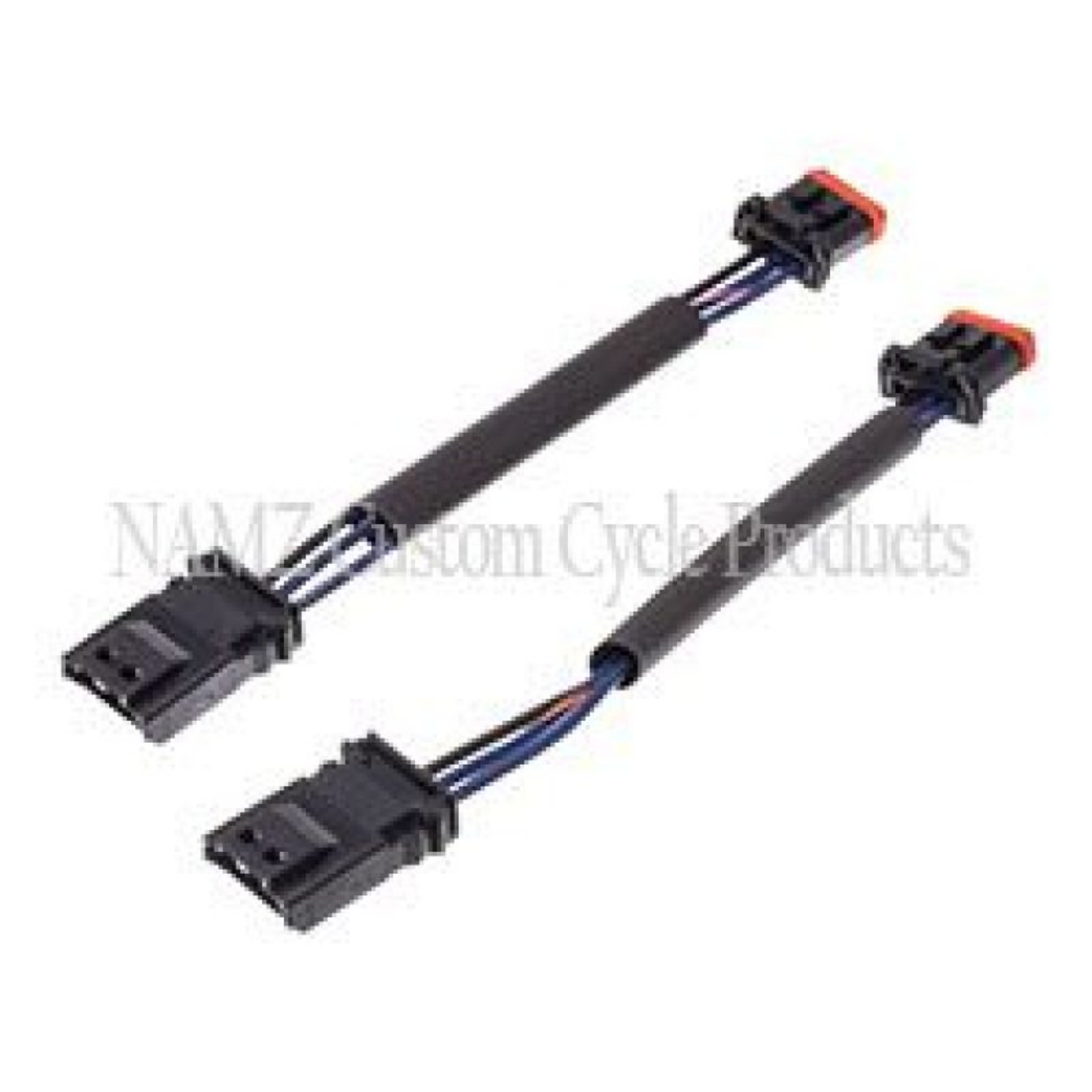 Picture of NAMZ 16-23 V-Twin Softail Except FLSTC-FLSTN Plug-N-Play Front Turn Signal Extension 8in