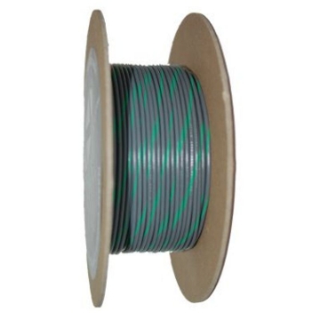 Picture of NAMZ OEM Color Primary Wire 100ft- Spool 20g - Gray-Green Stripe