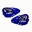 Picture of Cycra 2019 Enduro Handshield Set - Blue