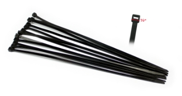 Picture of Cycra Replacement Zip Ties Speed Armor Skid Plate - Black