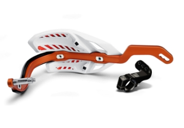 Picture of Cycra CRM Ultra 1-1-8 in- Clamp w-White Shield-Orange Cover