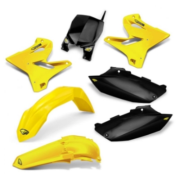 Picture of Cycra 05-14 Yamaha YZ125-250 Powerflow Full Body Kit - Light Gold-Black