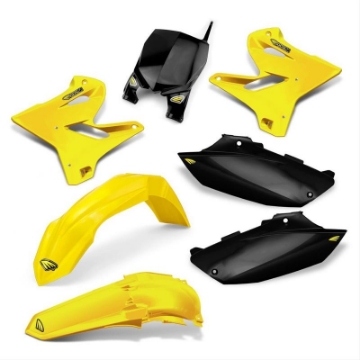 Picture of Cycra 15-21 Yamaha YZ125-250-250X Powerflow Full Body Kit - Light Gold-Black