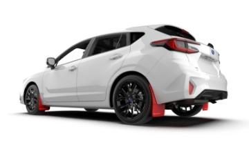 Picture of Rally Armor 24-26 Subaru Impreza Red UR Mud Flap w- White Logo