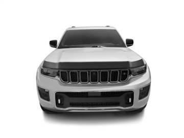 Picture of AVS 21-23 Jeep Grand Cherokee L Aeroskin Low Profile Hood Shield - Smoke