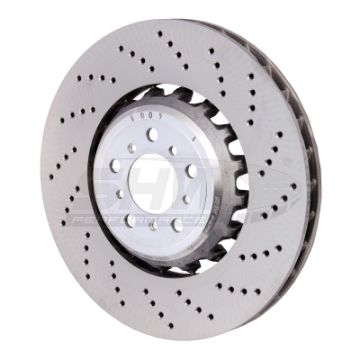 Picture of SHW 13-16 BMW M5 4-4L Right Front Cross-Drilled Lightweight Brake Rotor 34112284102
