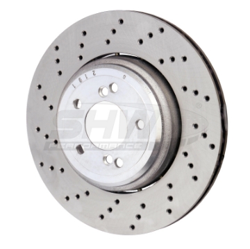 Picture of SHW 08-13 BMW M3 4-0L Left Rear Cross-Drilled Lightweight Brake Rotor 34212283803