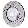 Picture of SHW 18-21 BMW M5 4-4L Right Rear Cross-Drilled Lightweight Brake Rotor 34217991104