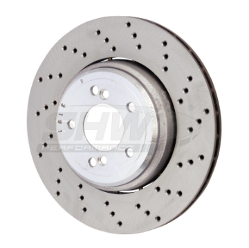 Picture of SHW 08-13 BMW M3 4-0L Right Rear Cross-Drilled Lightweight Brake Rotor 34212283804
