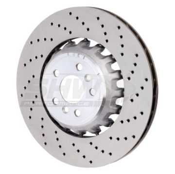 Picture of SHW 2020 BMW X5 M 4-4L Right Rear Cross-Drilled Lightweight Brake Rotor 34208074286