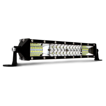 Picture of XK Glow 2-in-1 LED Light Bar w- Pure White and Hunting Green Flood and Spot Work Light 10In