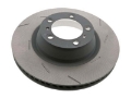 Picture of SHW 11-16 Porsche Panamera 4 3-6L w-o Ceramics Left Front Slotted Monobloc Brake Rotor 298615301B