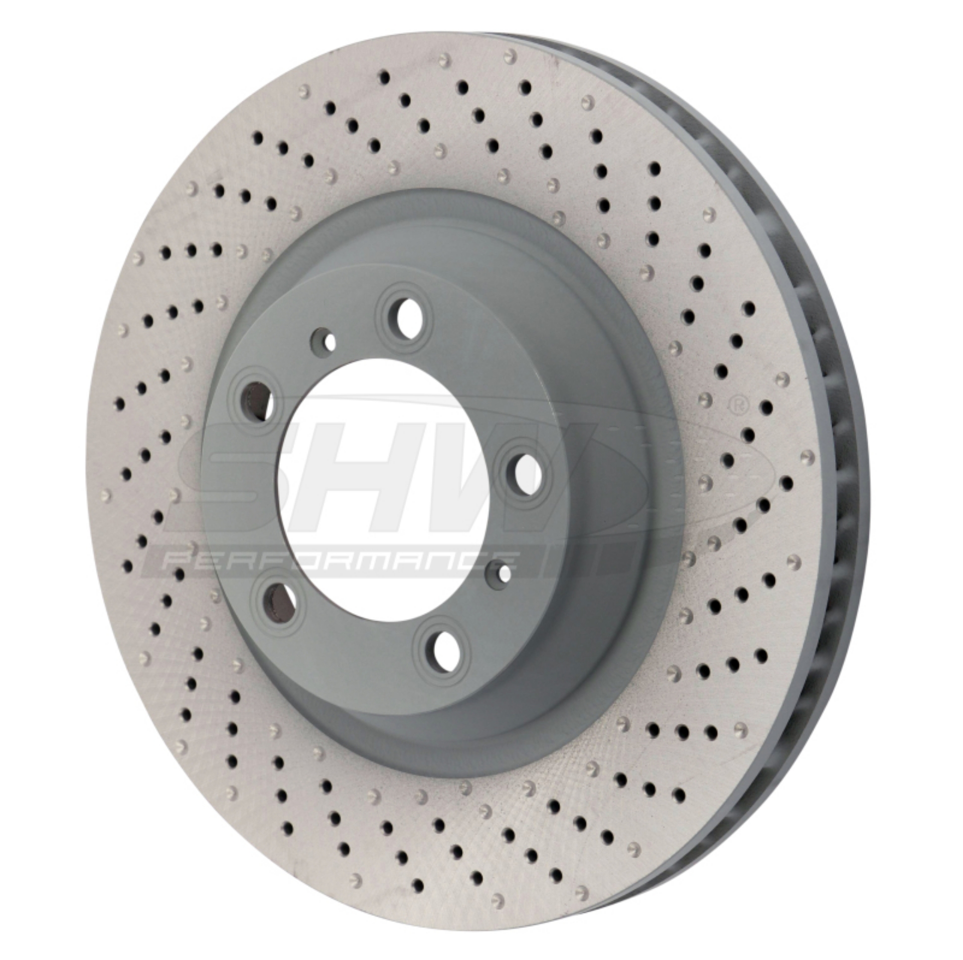 Picture of SHW 15-16 Porsche 911 Carrera 4 GTS w-o Ceramics Right Frt Drill-Dimp MB Brake Rotor 99135140401