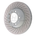 Picture of SHW 17-21 Porsche 911 Carrera 3-0L w-o Ceramic Brakes Left Rear Drilled MB Brake Rotor 9P1615601