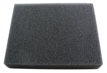 Picture of Uni FIlter Black 8in x 10in x 2in 30 PPI Foam Sheets
