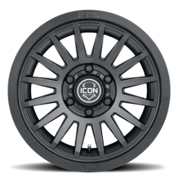 Picture of ICON Recon SLX 18x9 5x150 BP 25mm Offset 6in BS 110-1mm Hub Bore Satin Black Wheel