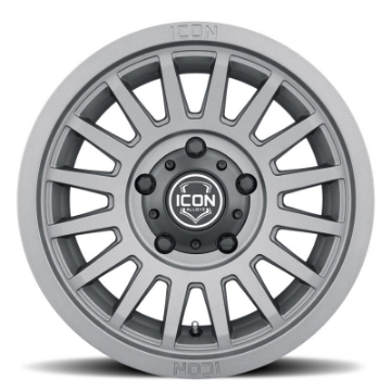 Picture of ICON Recon SLX 18x9 6x5-5 BP 0mm Offset 5in BS 106-1mm Hub Bore Charcoal Wheel