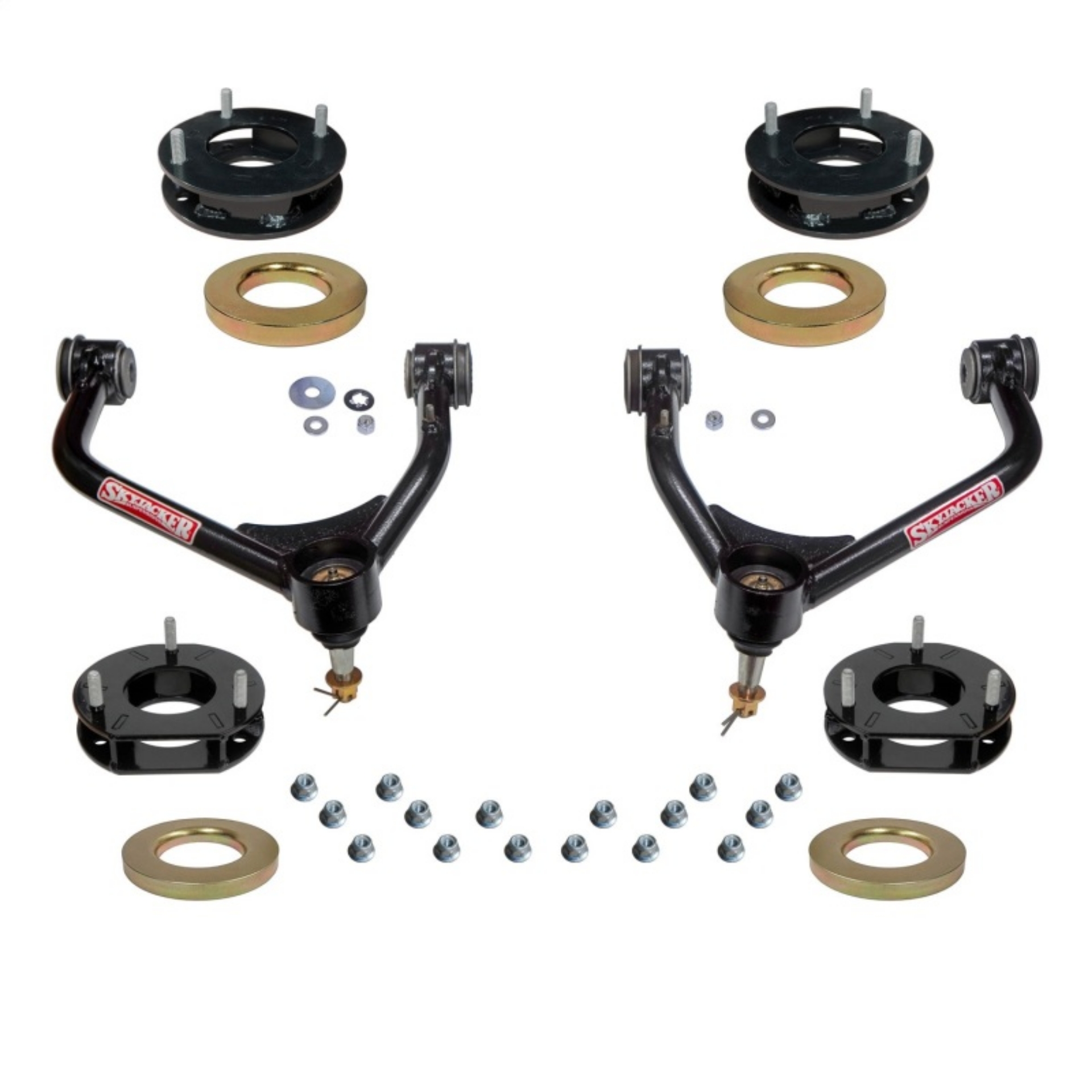 Picture of Skyjacker 21-23 Chevy GMC 3in Susp Lift Kit W-Front Upper Control Arms Metal Spacers+Preload Spacers