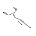 Picture of MBRP 22-24 Honda Civic SI 1-5L T304 SS 3in Cat-Back Exhaust 2-5in Dual Split Rear w- CF Tips
