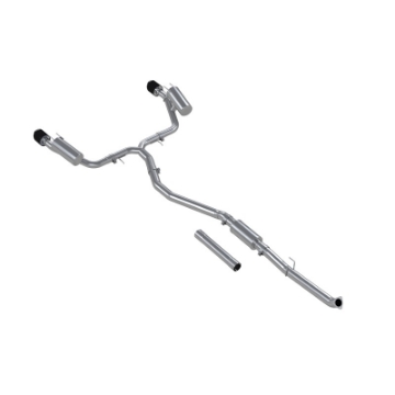 Picture of MBRP 22-24 Honda Civic SI 1-5L T304 SS 3in Cat-Back Exhaust 2-5in Dual Split Rear w- CF Tips