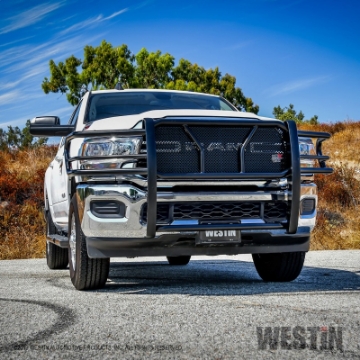 Picture of Westin 19-22 Dodge Ram 2500-3500 HDX Modular Grille Guard - Black