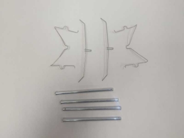 Picture of Alcon 2018+ Jeep Wrangler JL Pad Retainer Pin Kit For PN PNS4415X - Front