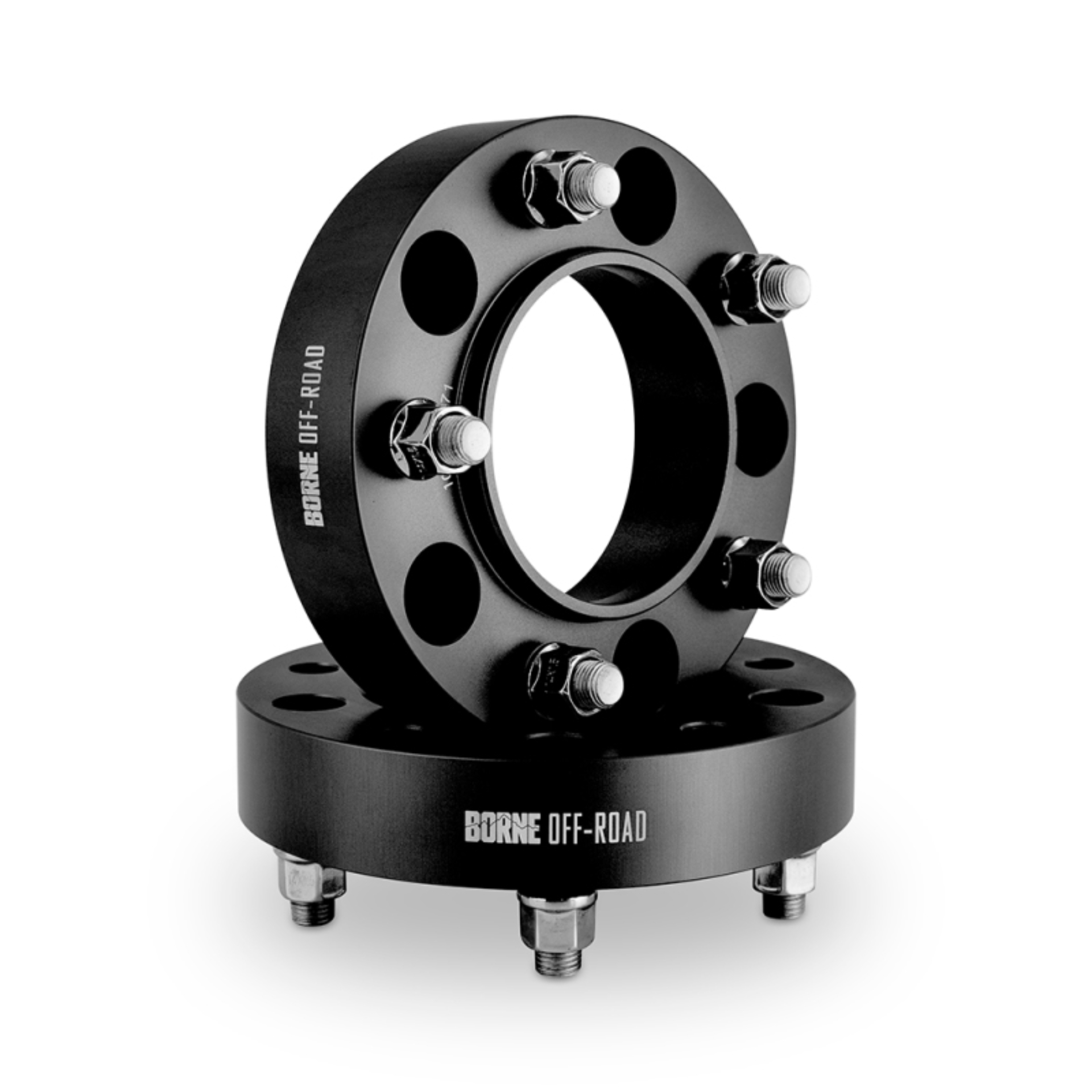 Picture of Borne Off-Road Wheel Spacers 5x150 110-1 25 M14 Black