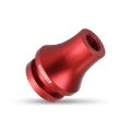 Picture of Mishimoto Shift Boot Cover + Retainer-Adapter Bundle M12x1-25 Red