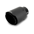 Picture of Mishimoto Carbon Fiber Muffler Tip 2-5in Inlet 3-5in Outlet Black