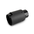 Picture of Mishimoto Carbon Fiber Muffler Tip 2-5in Inlet 3-5in Outlet M Black