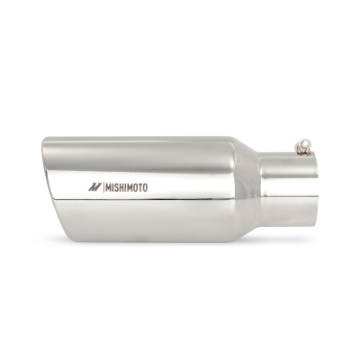 Picture of Mishimoto Universal Steel Muffler Tip 4in Inlet 6in Outlet Polished