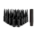 Picture of Mishimoto Mishimoto Steel Spiked Lug Nuts M12 x 1-5 24pc Set Black