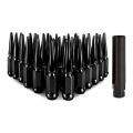 Picture of Mishimoto Mishimoto Steel Spiked Lug Nuts M14 x 1-5 32pc Set Black