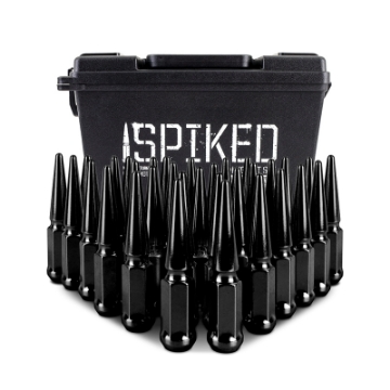 Picture of Mishimoto Mishimoto Steel Spiked Lug Nuts M14 x 1-5 32pc Set Black