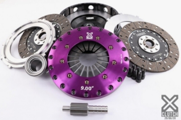 Picture of XClutch 2011 BMW 1 Series M Base 3-0L 9in Twin Solid Organic Clutch Kit 6 Bolt-PB in Flywheel