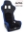 Picture of PRP Alpha Composite Seat-Extra Wide- Black-Blue