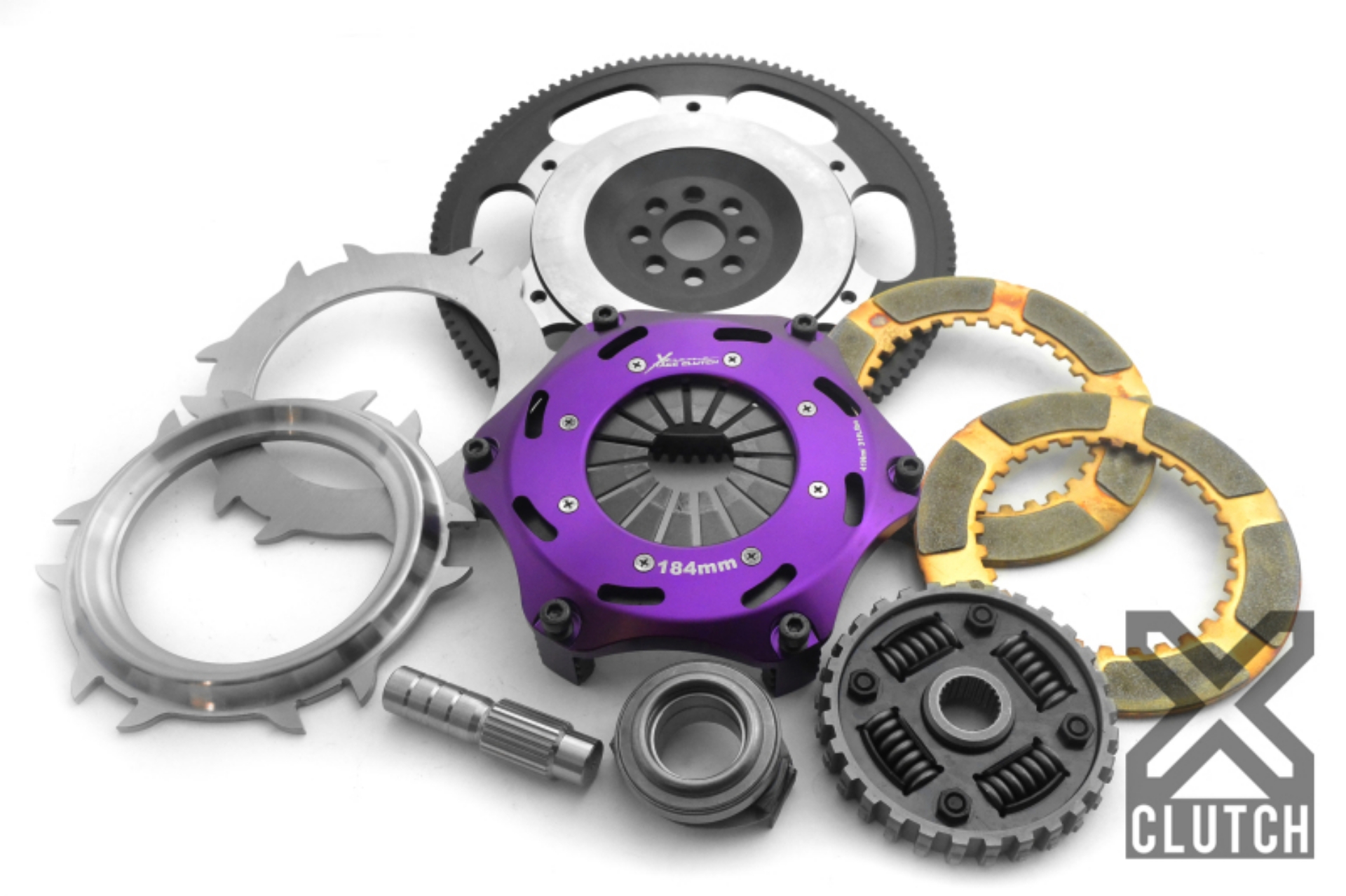 Picture of XClutch 02-06 Acura RSX Base 2-0L 7-25in Twin Sprung Ceramic Clutch Kit