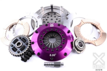 Picture of XClutch 91-99 Mitsubishi 3000GT VR-4 3-0L 8in Twin Sprung Ceramic Clutch Kit