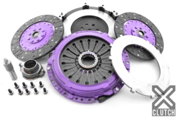 Picture of XClutch 1997 Mitsubishi Lancer EVO IV 2-0L 9in Twin Solid Organic Clutch Kit