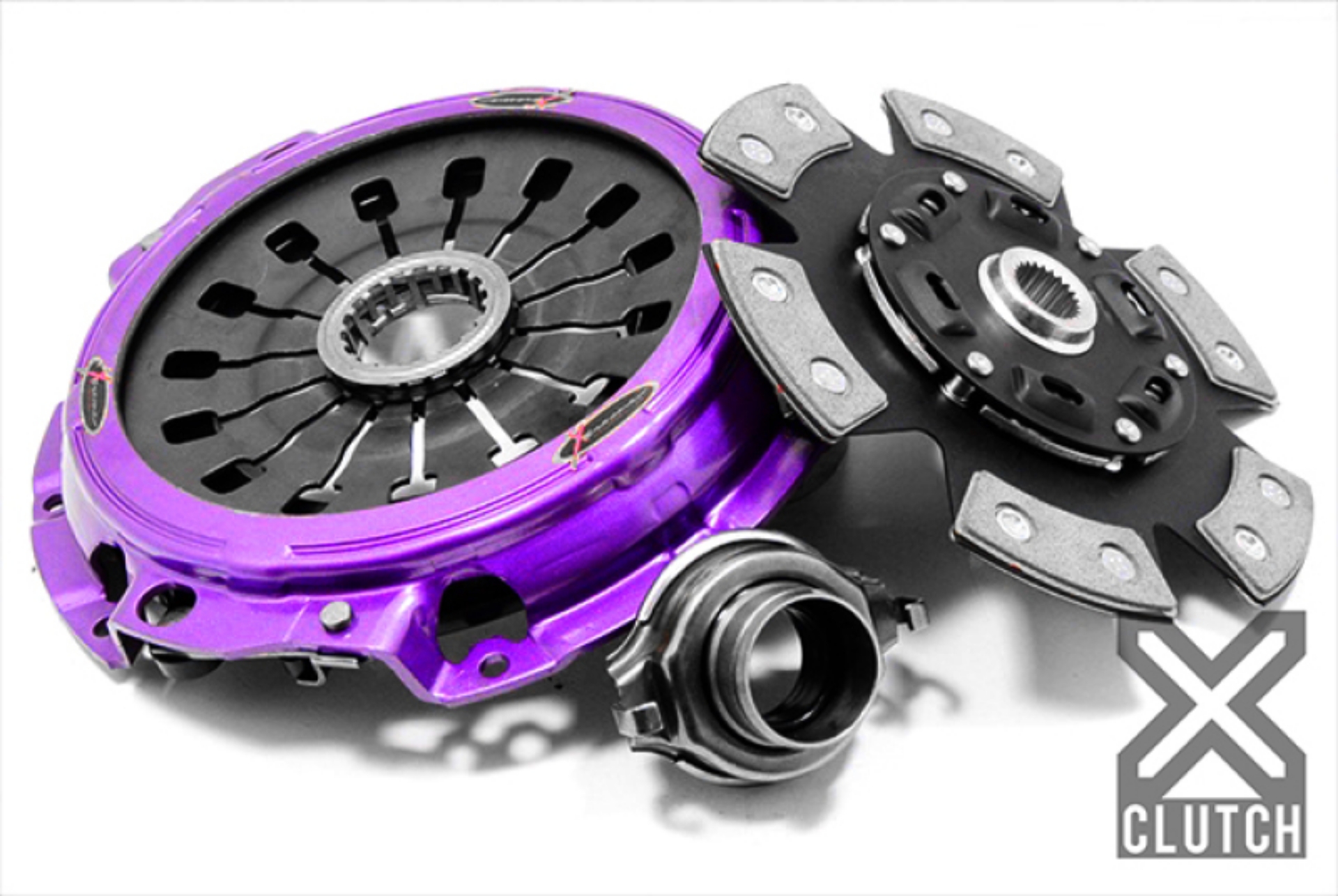 Picture of XClutch 01-04 Mitsubishi Eclipse Spyder GT 3-0L Stage 2 Sprung Ceramic Clutch Kit