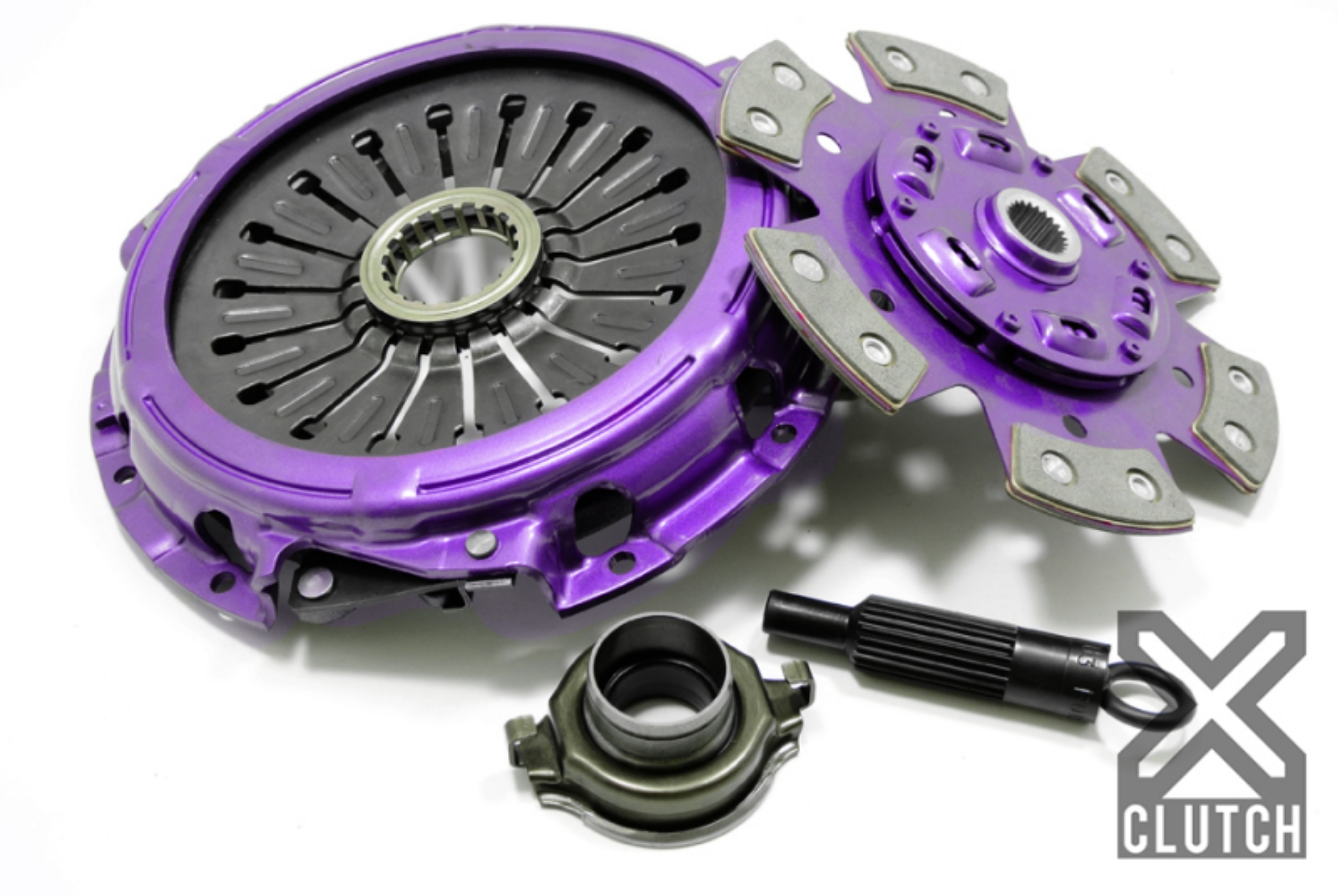 Picture of XClutch 07-17 Mitsubishi Lancer EVO X 2-0L Stage 2 Sprung Ceramic Clutch Kit