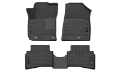 Picture of Husky Liners 20-22 Hyundai Venue WeatherBeater Front & 2nd Seat Floor Liners - Black
