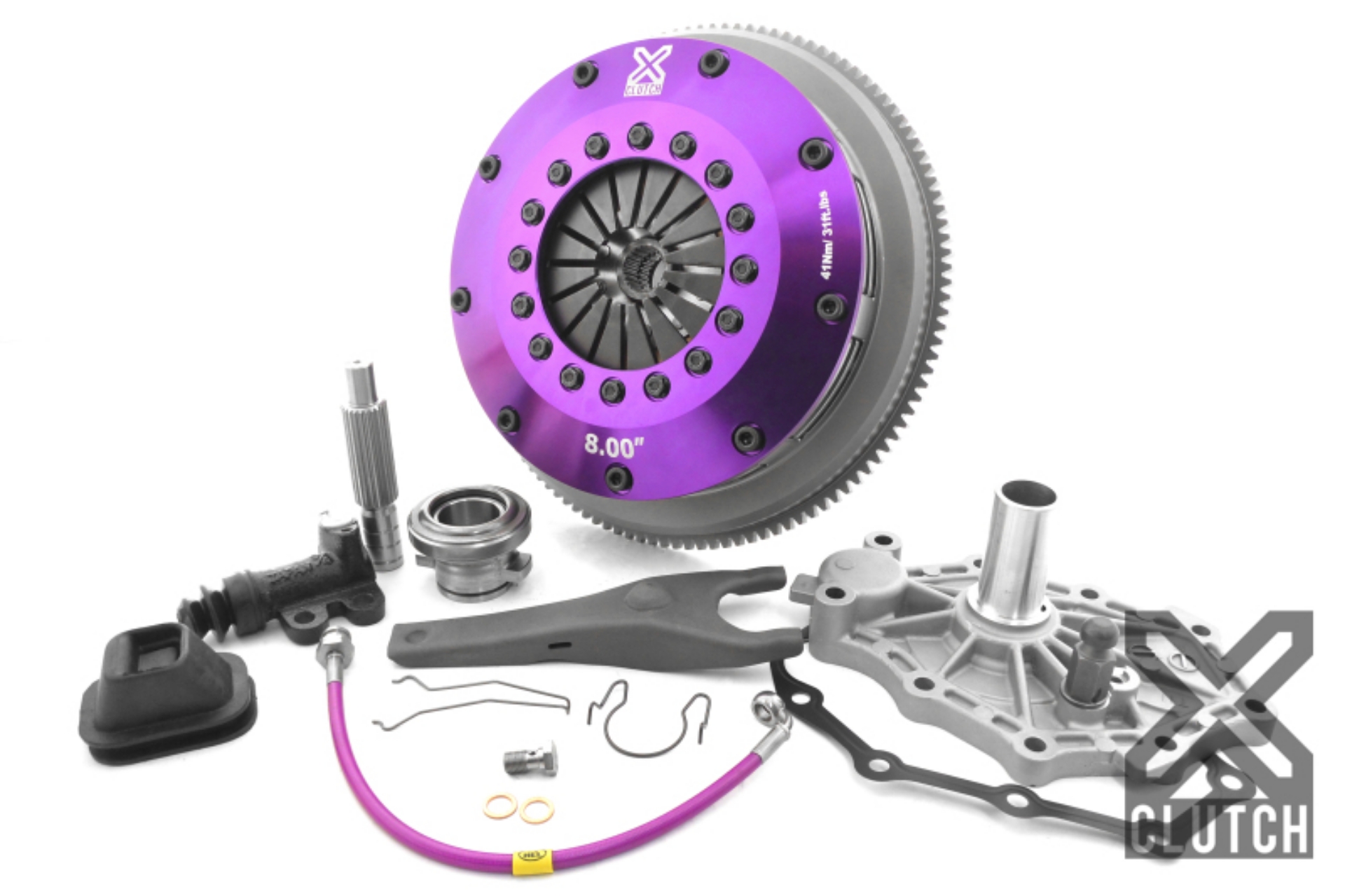 Picture of XClutch 93-98 Nissan Skyline GT-R 2-6L R33 8in Twin Solid Ceramic Clutch Kit