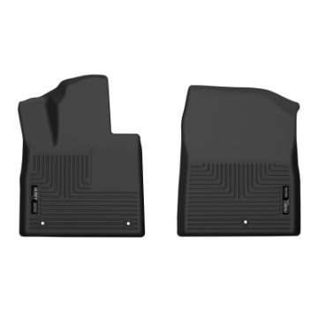 Picture of Husky Liners 21-22 Hyundai Santa Fe X-Act Contour Front Floor Liners - Black