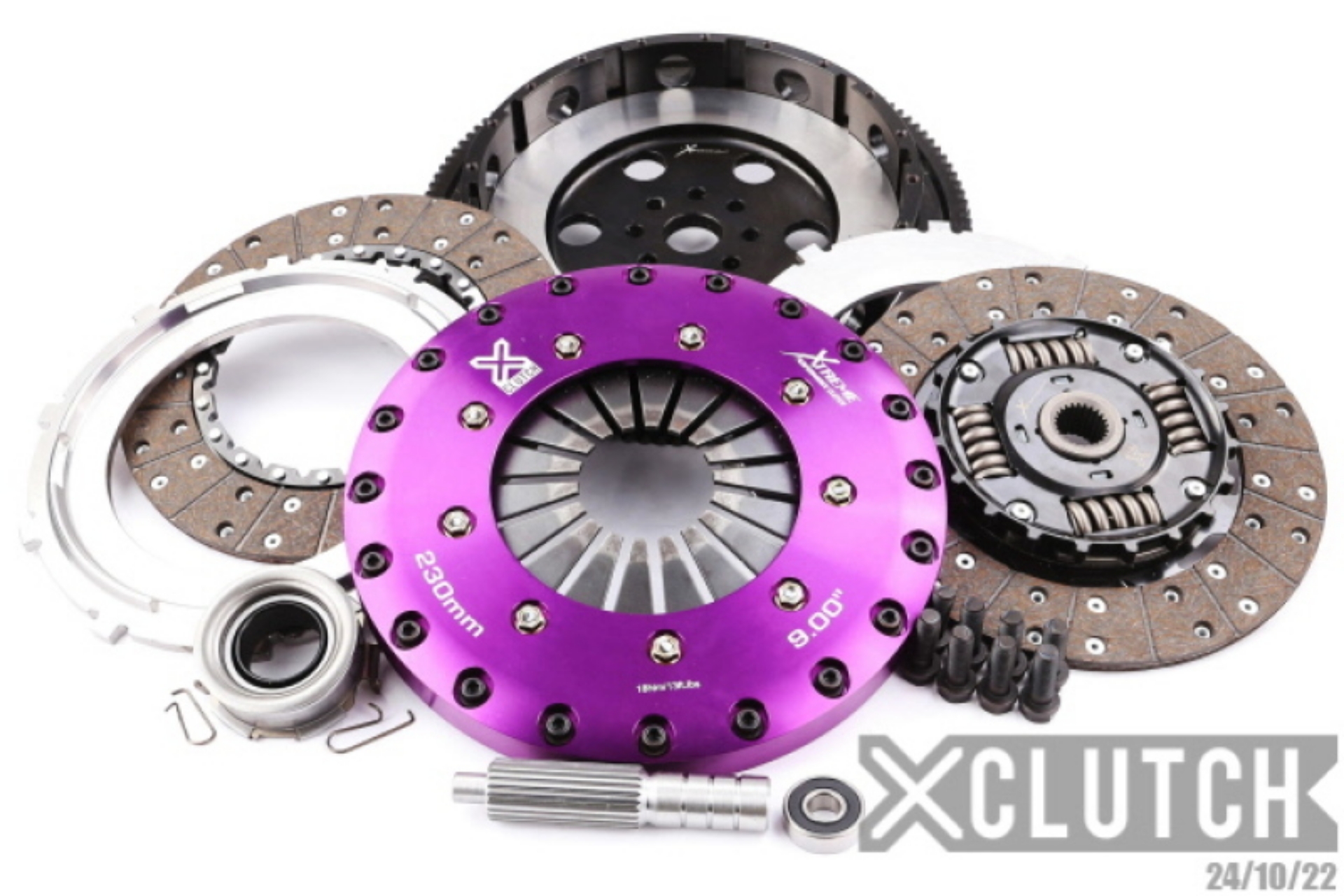Picture of XClutch 13-20 Subaru BRZ 2-0L 10-5in Twin Sprung Organic Clutch Kit