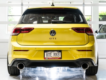 Picture of AWE 2022 VW GTI MK8  Track Edition Exhaust - Chrome Silver Tips