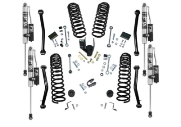Picture of Superlift 18-22 Jeep Wrangler JL NO Mojave 4WD 4in- Dual Rate Coil Lift Kit w-Fox 2-0 Res Shocks