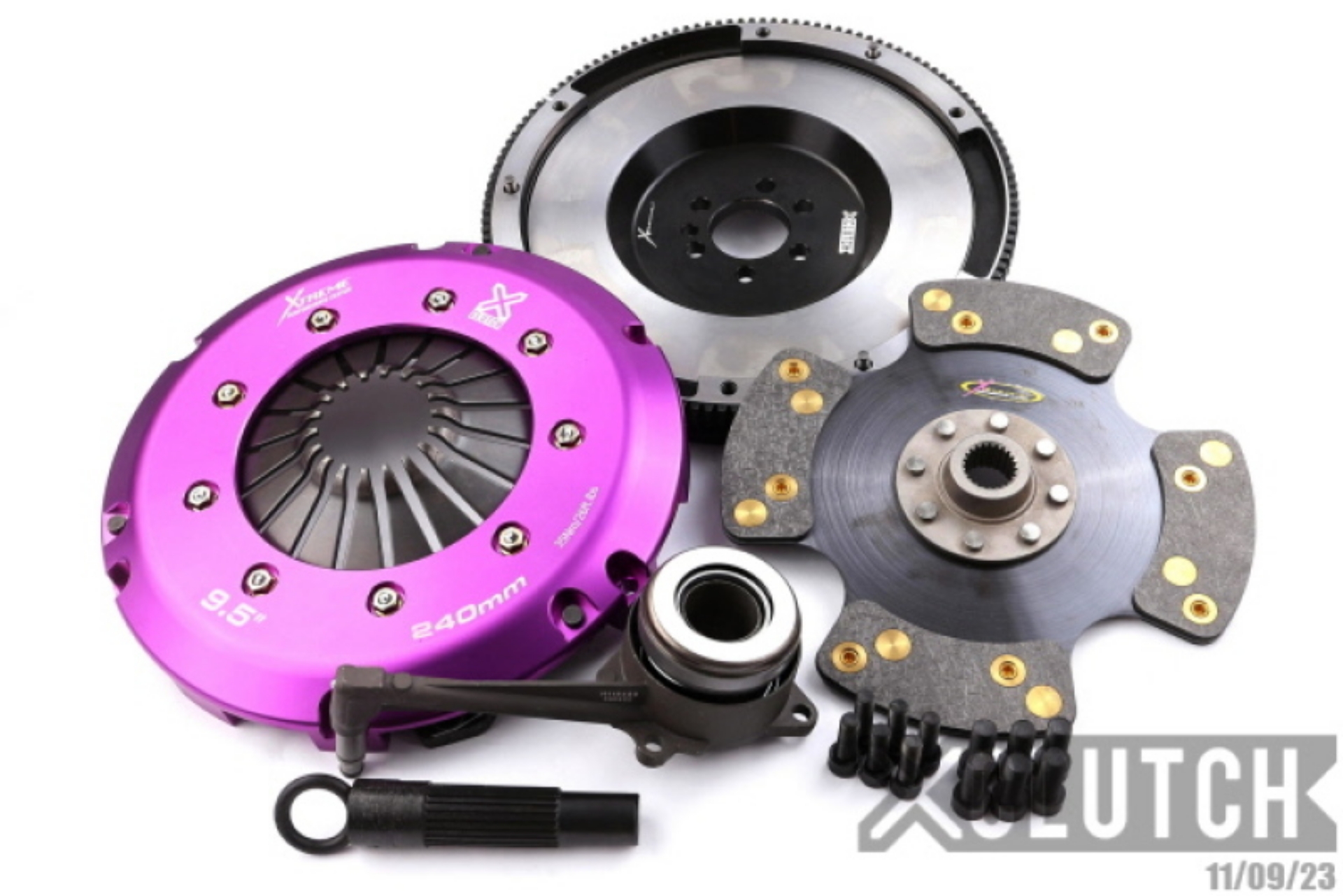 Picture of XClutch 05-06 Audi A3 Sportback 2-0L Stage 3 Carbon Race Clutch Kit
